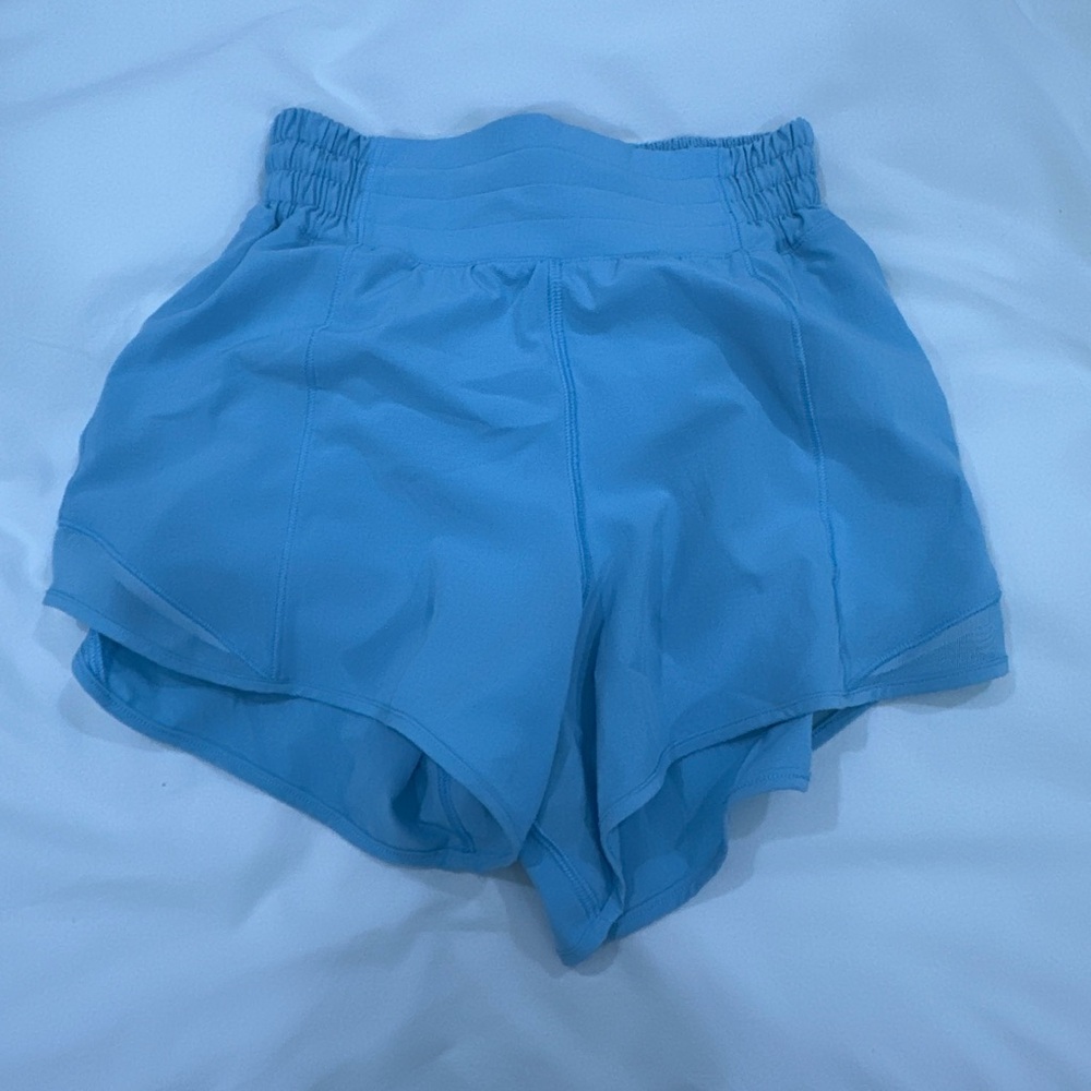 lululemon athletica Light Blue Athletic Shorts
